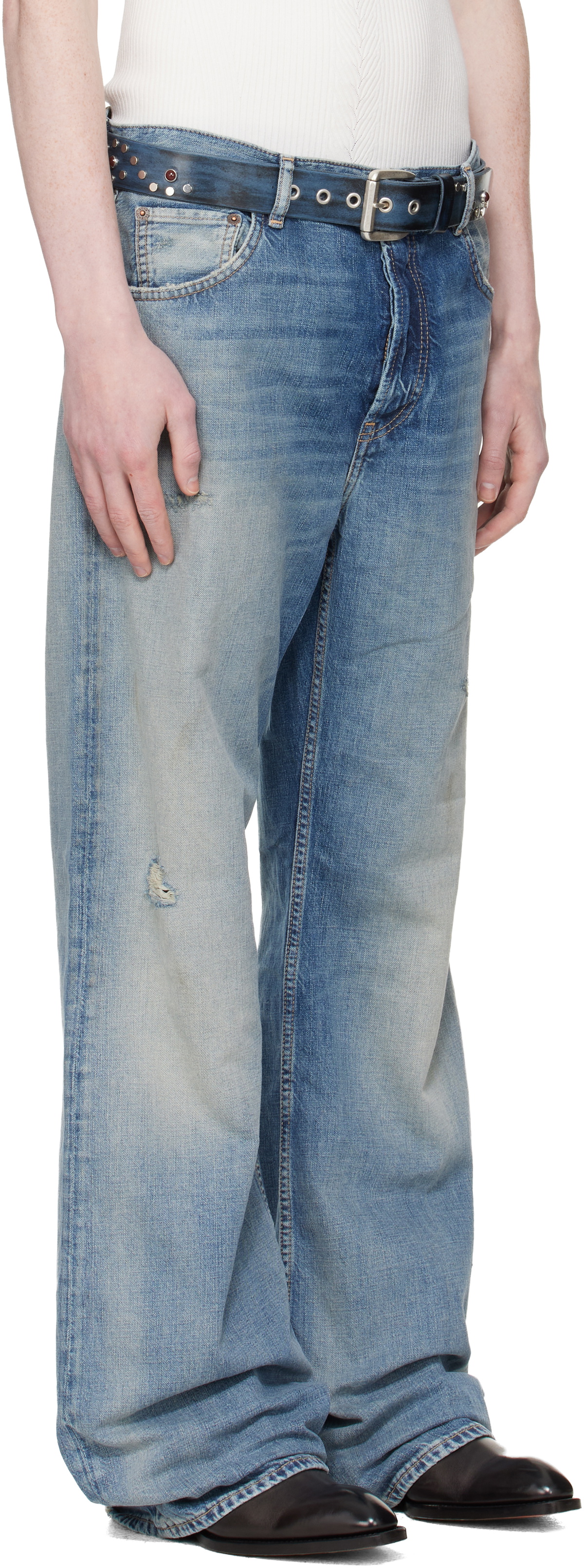 Acne Studios Blue 2021M Regular Fit Jeans
