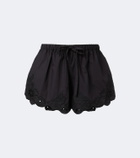 SIR Klara emboirdered cotton shorts