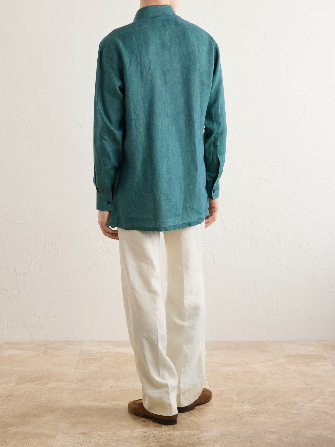 Charvet - Linen Shirt - Green