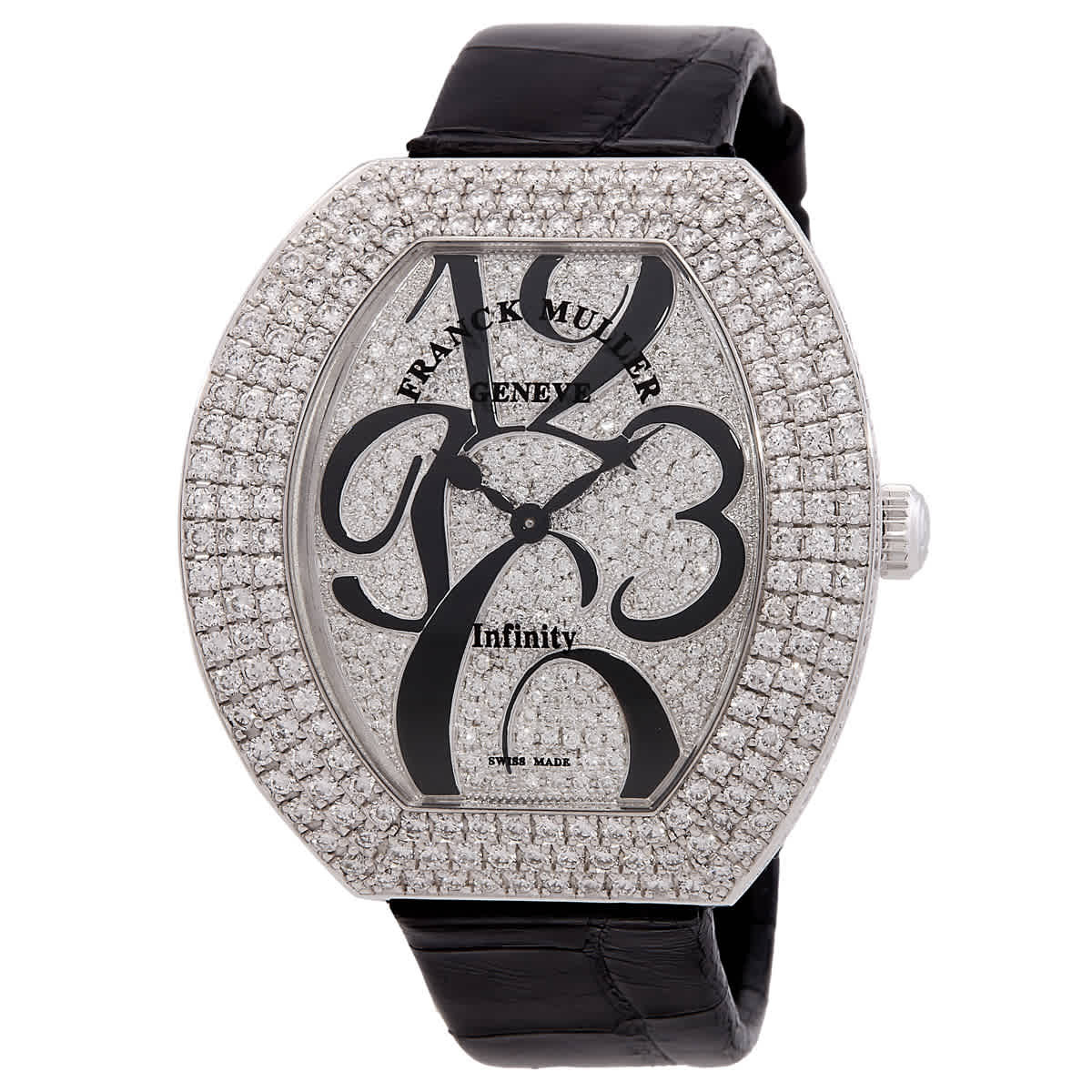 Franck Muller Infinity Quartz Diamond Ladies Watch 3540 QZ A D3 CD OG