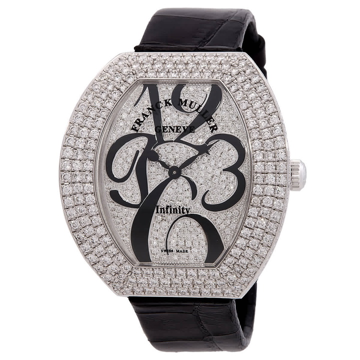 Photo: Franck Muller Infinity Quartz Diamond Ladies Watch 3540 QZ A D3 CD OG
