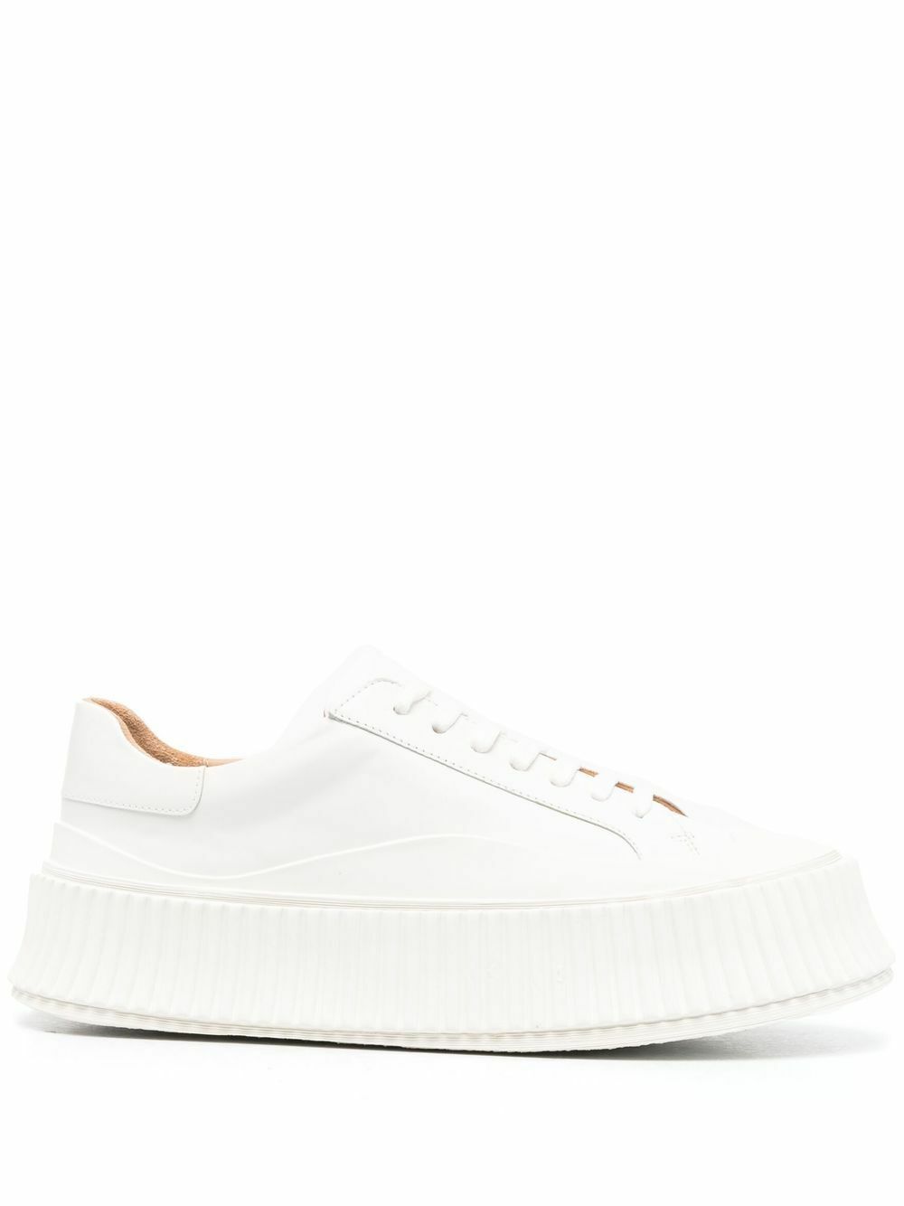 Jil Sander Blue Leather Sneakers main image 1