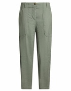 Alessia Santi Womens Pants Military in Green