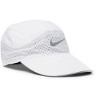 Nike Running - AeroBill Tailwind Dri-FIT and Mesh Baseball Cap - White