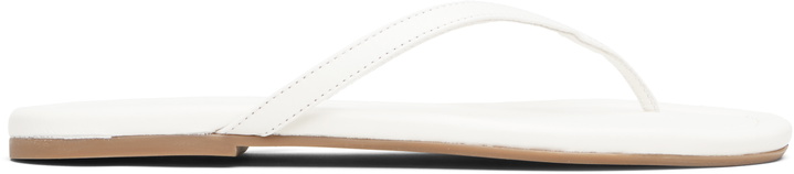 Photo: Staud White Freja Thong Sandals