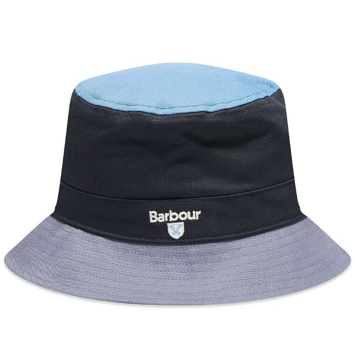Photo: Barbour Men's Laytham Sports Hat in Navy Mix