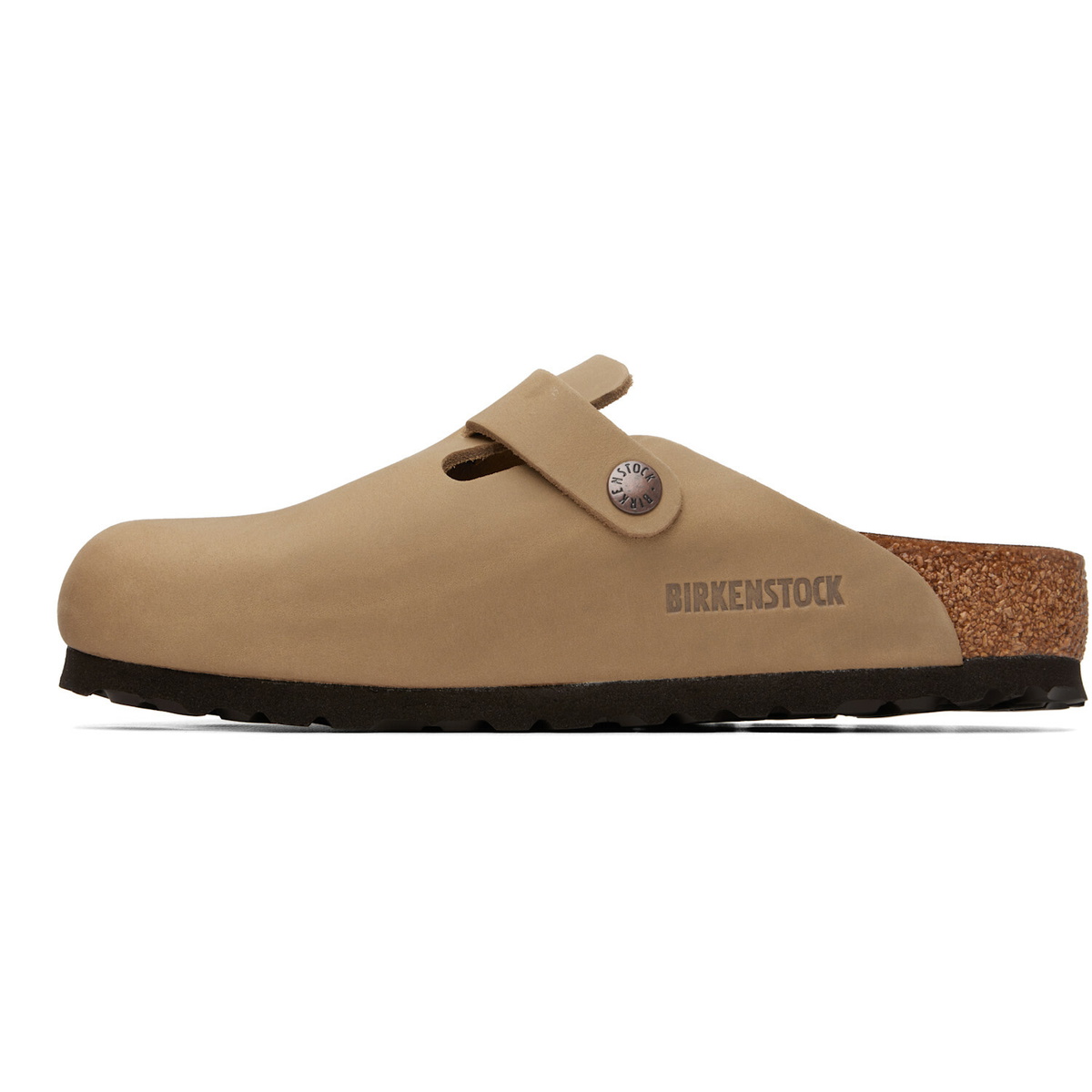 Birkenstock Brown Regular Boston Oiled Leather Loafers