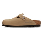 Birkenstock Brown Regular Boston Oiled Leather Loafers