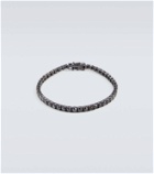 Shay Jewelry 18kt black gold tennis bracelet with diamonds