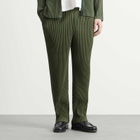 Homme Plissé Issey Miyake Men's Pleat Pant in Duomo Door Green