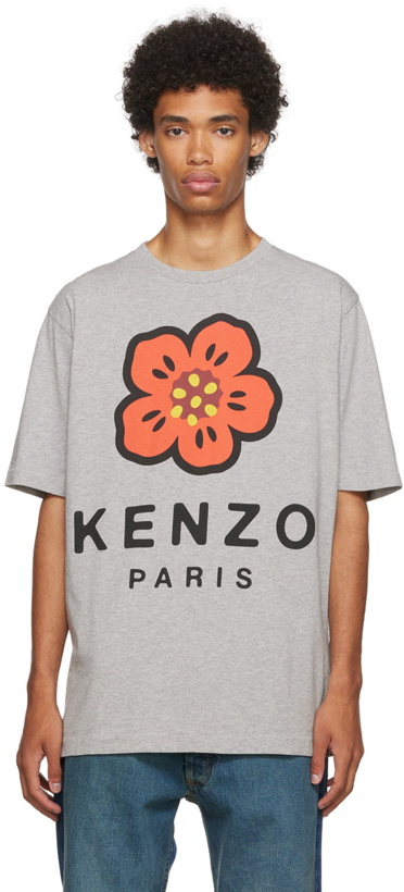 Photo: Kenzo Gray Boke Flower T-Shirt