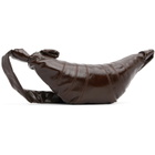 LEMAIRE Brown Medium Croissant Bag