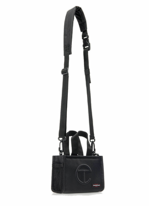 Photo: Eastpak x Telfar - Shopper Convertible Small Crossbody Bag in Black