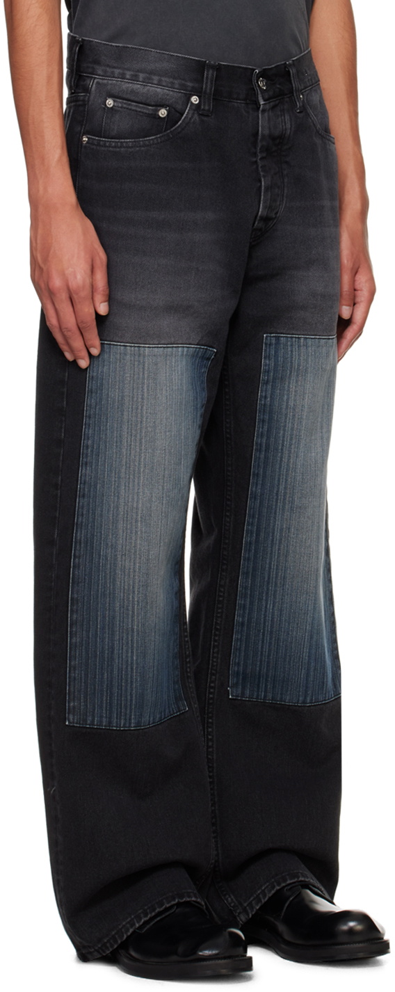 HOPE Black & Blue Criss Jeans HOPE