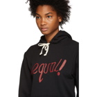 Re/Done Black Equal Hoodie