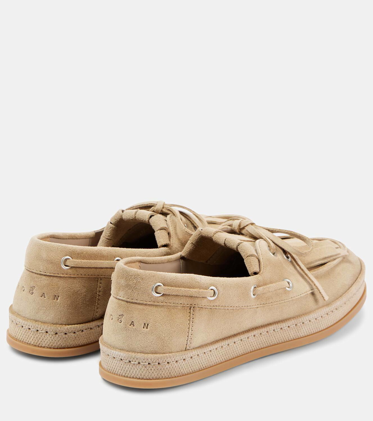 Hogan H683 suede loafers