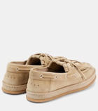 Hogan H683 suede loafers