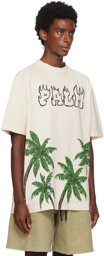 Palm Angels Off-White Palms&Skulls T-Shirt