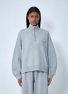 GANNI Half-Zip Sweatshirt