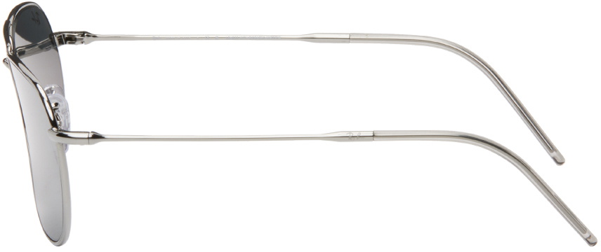 レイバン　CARAVAN REVERSE ガンメタル CARAVAN REVERSE Sunglasses in Gunmetal and Light Blue