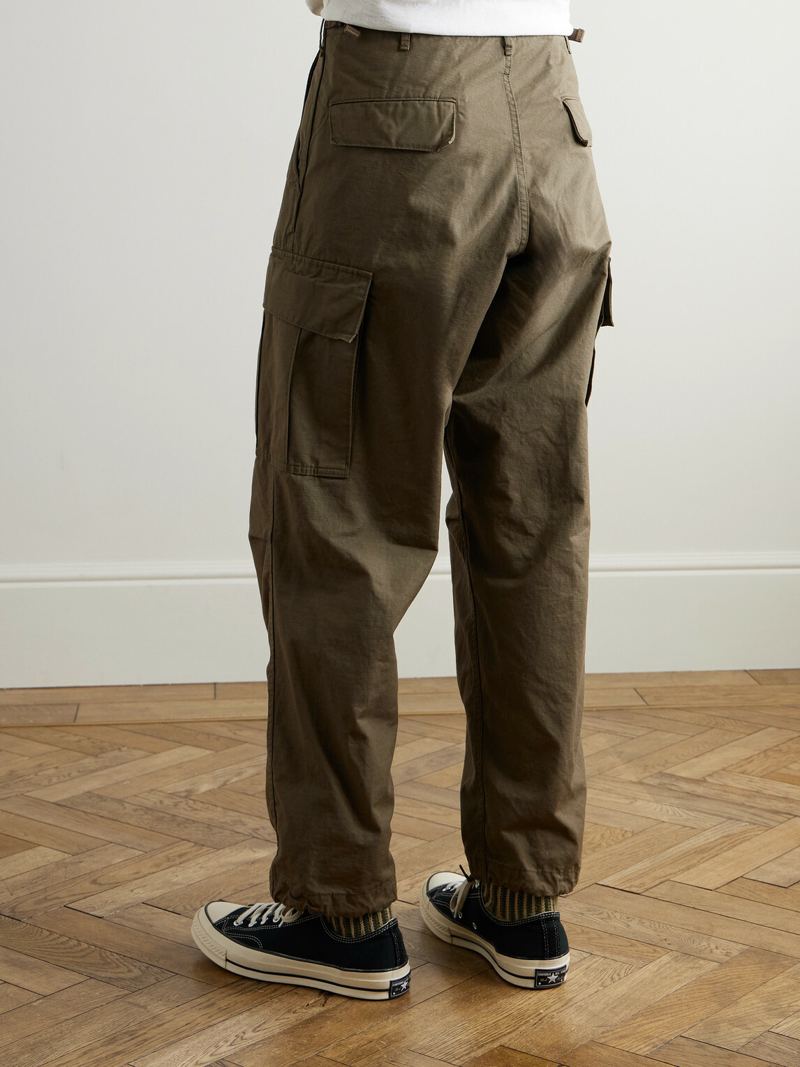 OrSlow - Cotton-Ripstop Cargo Trousers - Green