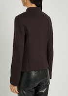 Rag & Bone Mercer Wool Jacket Dark Brown