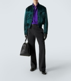 Tom Ford Satin bomber jacket