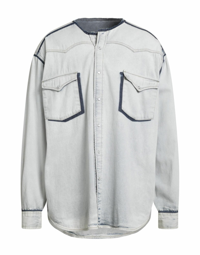 Photo: Maison Margiela Mens Denim shirt in Blue