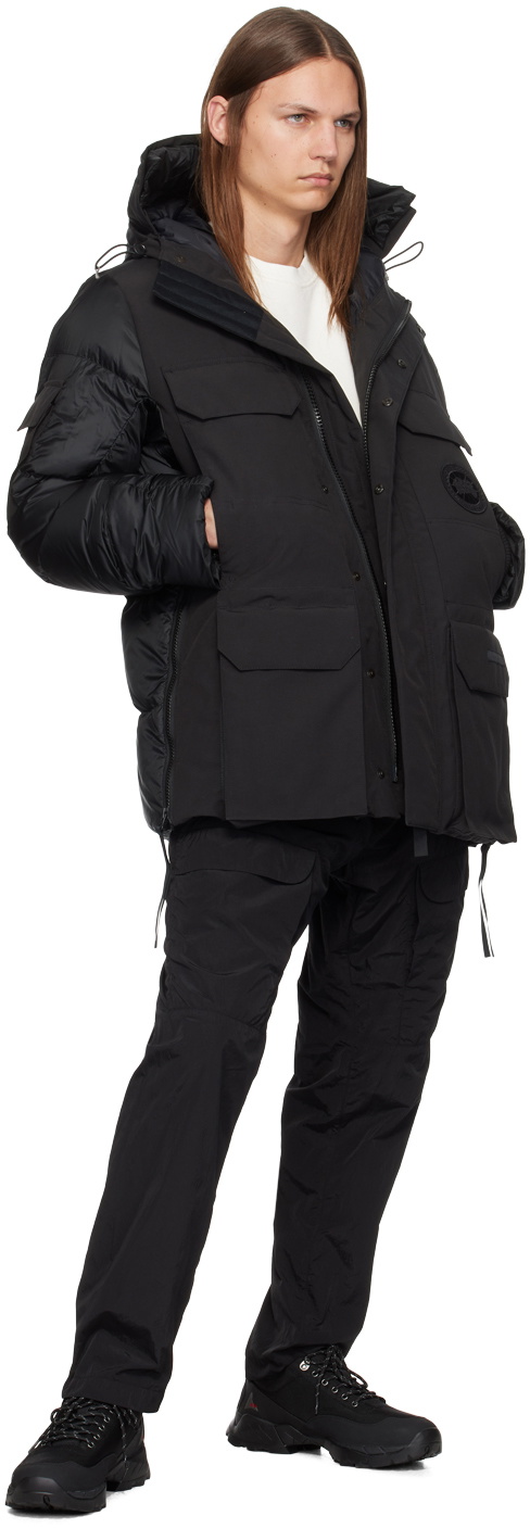 Canada Goose Black 'Paradigm' 'Black Label' Expedition Down Coat
