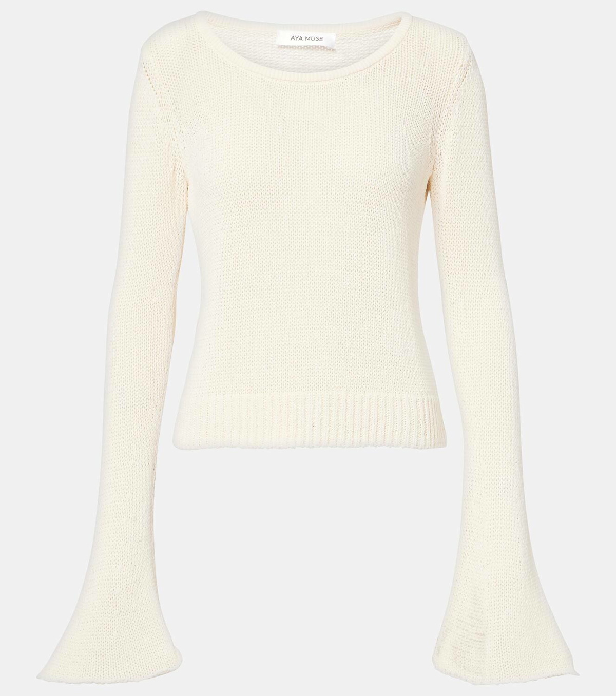 Aya Muse Sei cotton-blend top