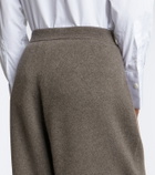 Arch4 Hayden knitted cashmere barrel-leg pants