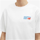 New Balance Men's NB Athletics Premium Logo Relaxed T-Shirt in Sea Salt