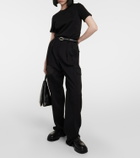 'S Max Mara Logo cotton-blend jersey T-shirt