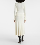 Proenza Schouler White Label Stina ribbed-knit midi skirt