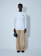 Miu Miu Set Of Three Logo Motif T-Shirts