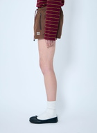 Miu Miu Tec Canvas Shorts