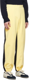 Marni Yellow & Navy Cotton Lounge Pants