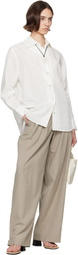 Nanushka Beige Jenci Trousers