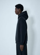Y-3 Logo Motif Hooded Sweatshirt