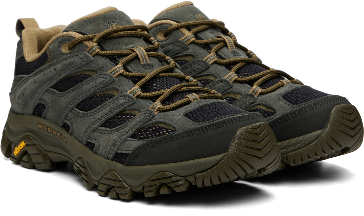 Merrell 1TRL Black & Gray Moab 3 Sneakers