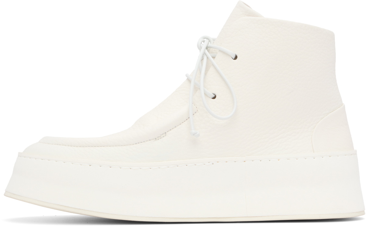 Marsèll White Cassapana Sneakers