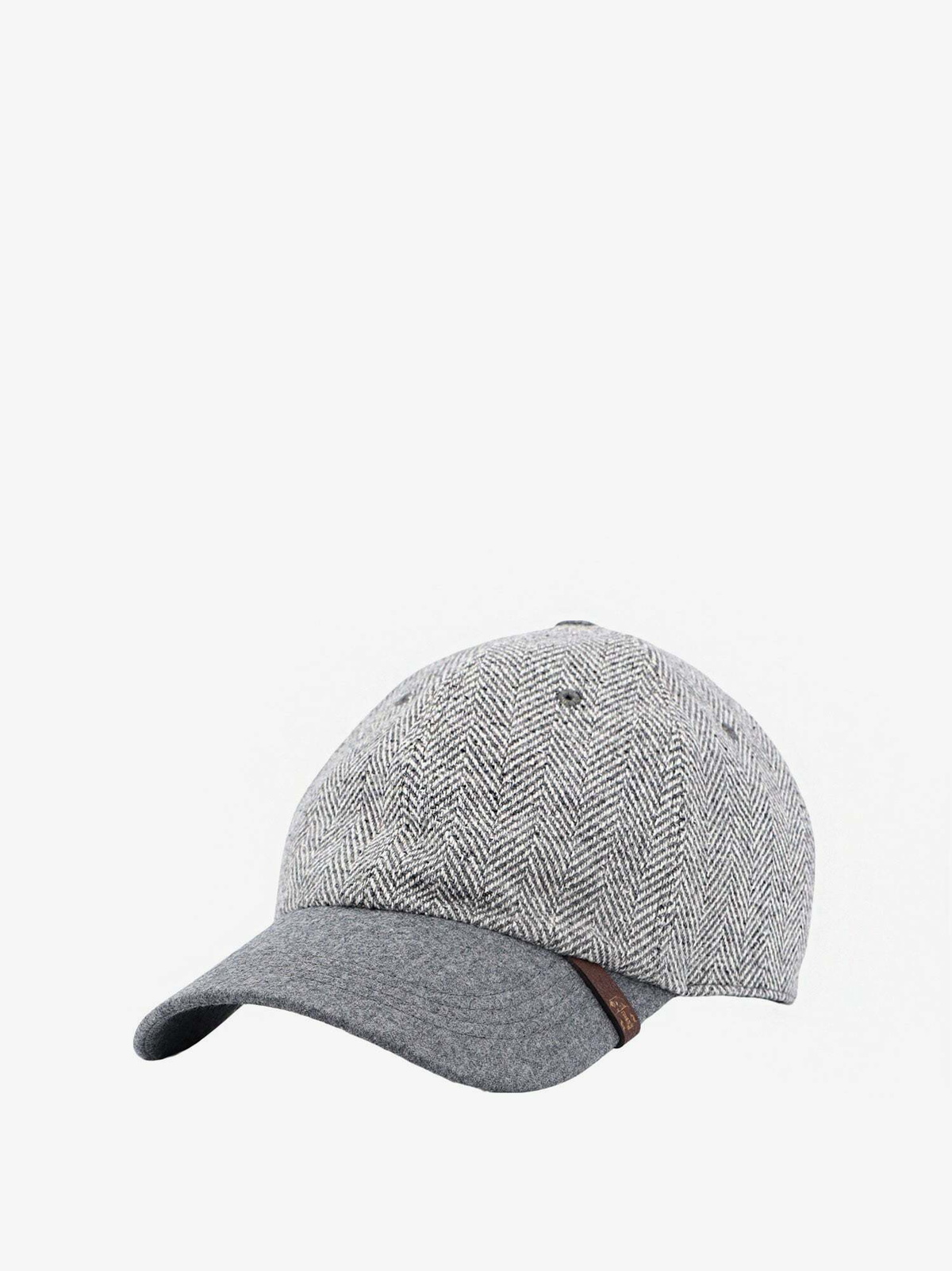キャップ BRUNELLO CUCINELLI Brunello Cucinelli Hats Light Grey Brunello Cucinelli Hat Grey Mens Brunello Cucinelli