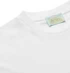 Aries - Logo-Print Cotton-Jersey T-Shirt - Men - White