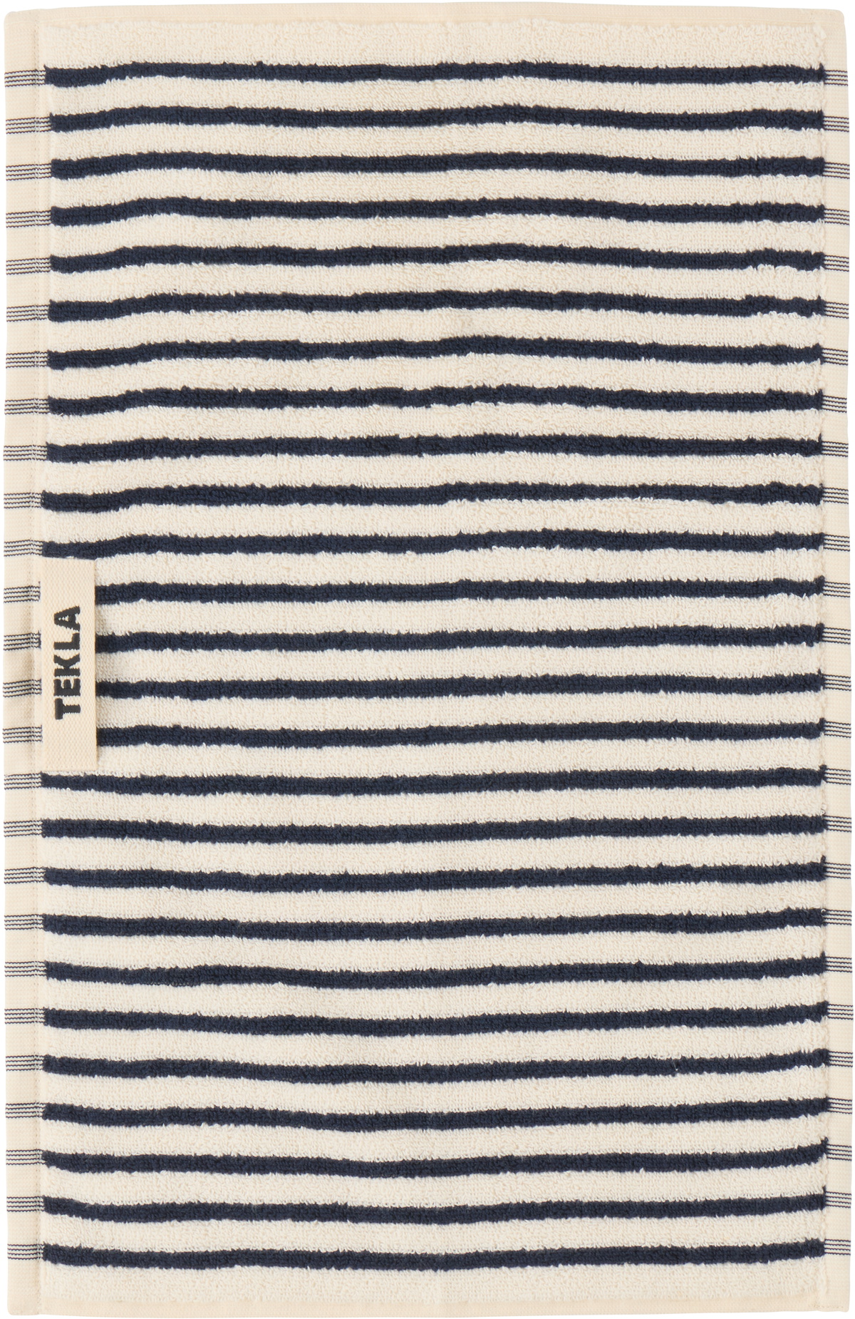 Tekla Off-White & Navy Striped Towel Set, 3 pcs