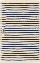 Tekla Off-White & Navy Striped Towel Set, 3 pcs