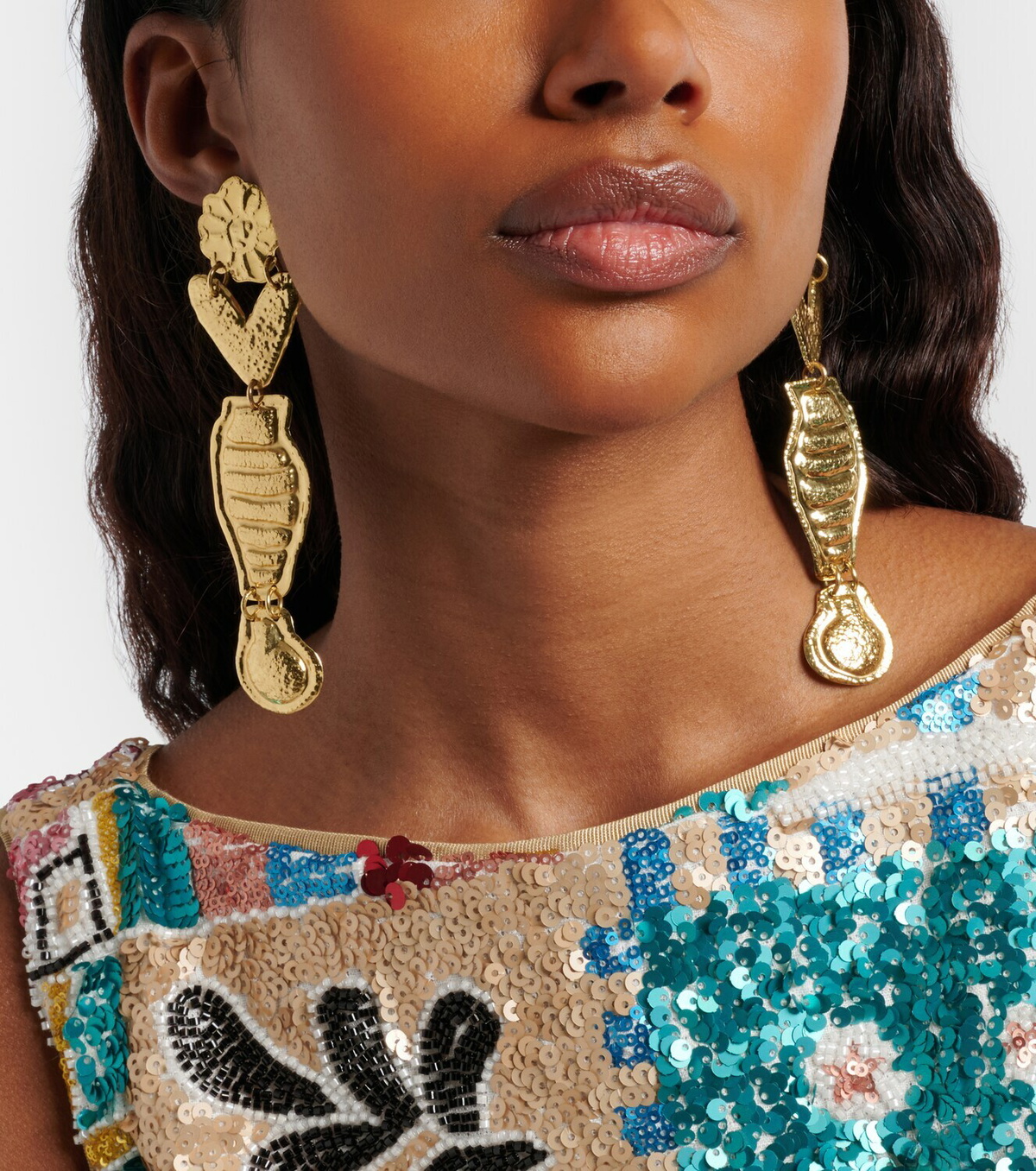 Alémais Le Jardin drop earrings
