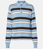 JW Anderson Striped polo shirt