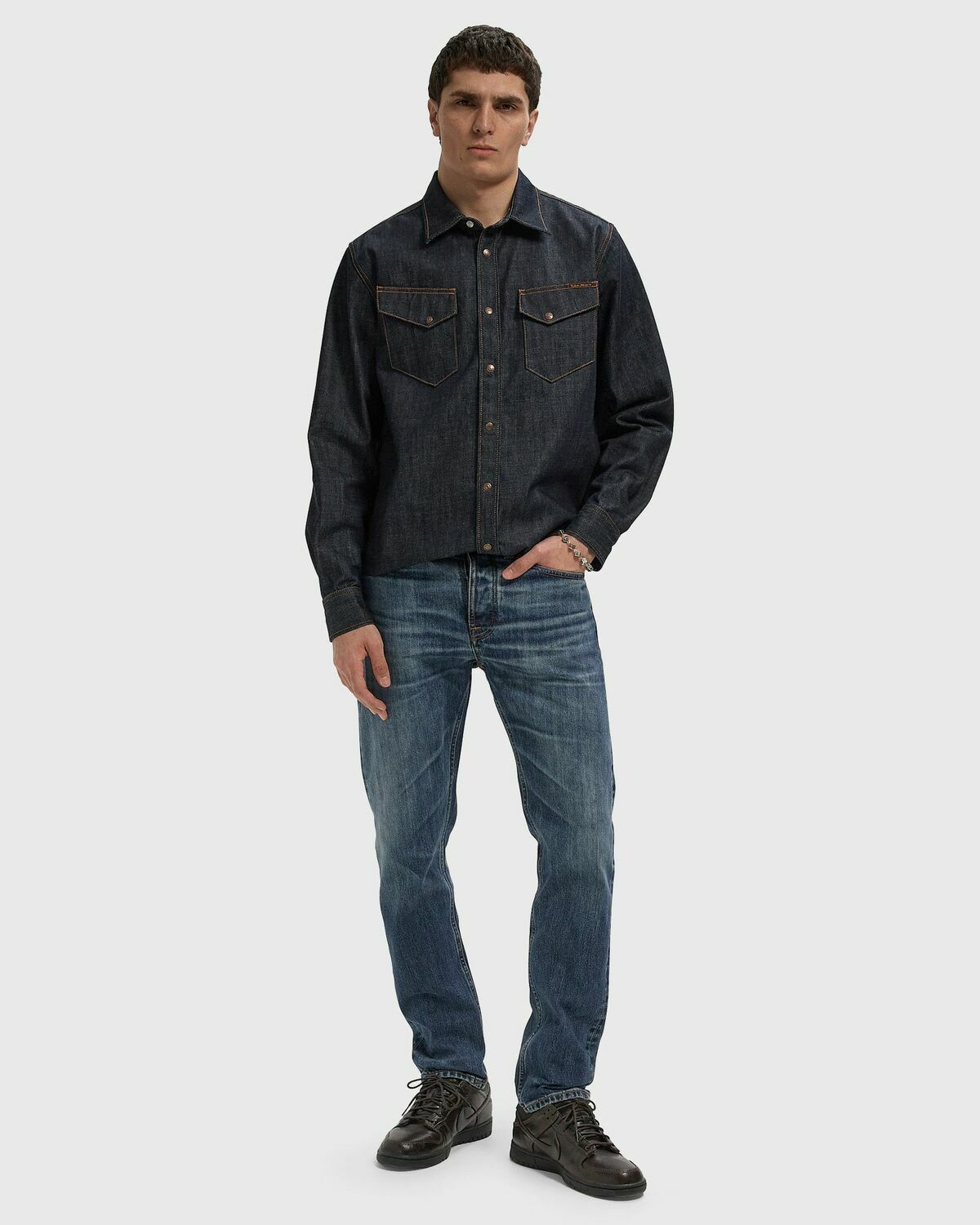 Gunnar Denim Shirt Dry Streaky