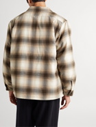 Beams Plus - Padded Checked Twill Overshirt - Brown