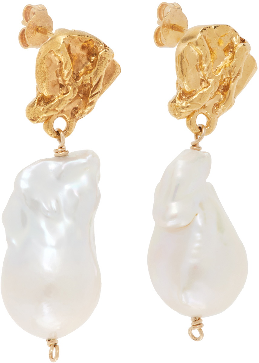 Alighieri Gold The Fragment Of Light Earrings